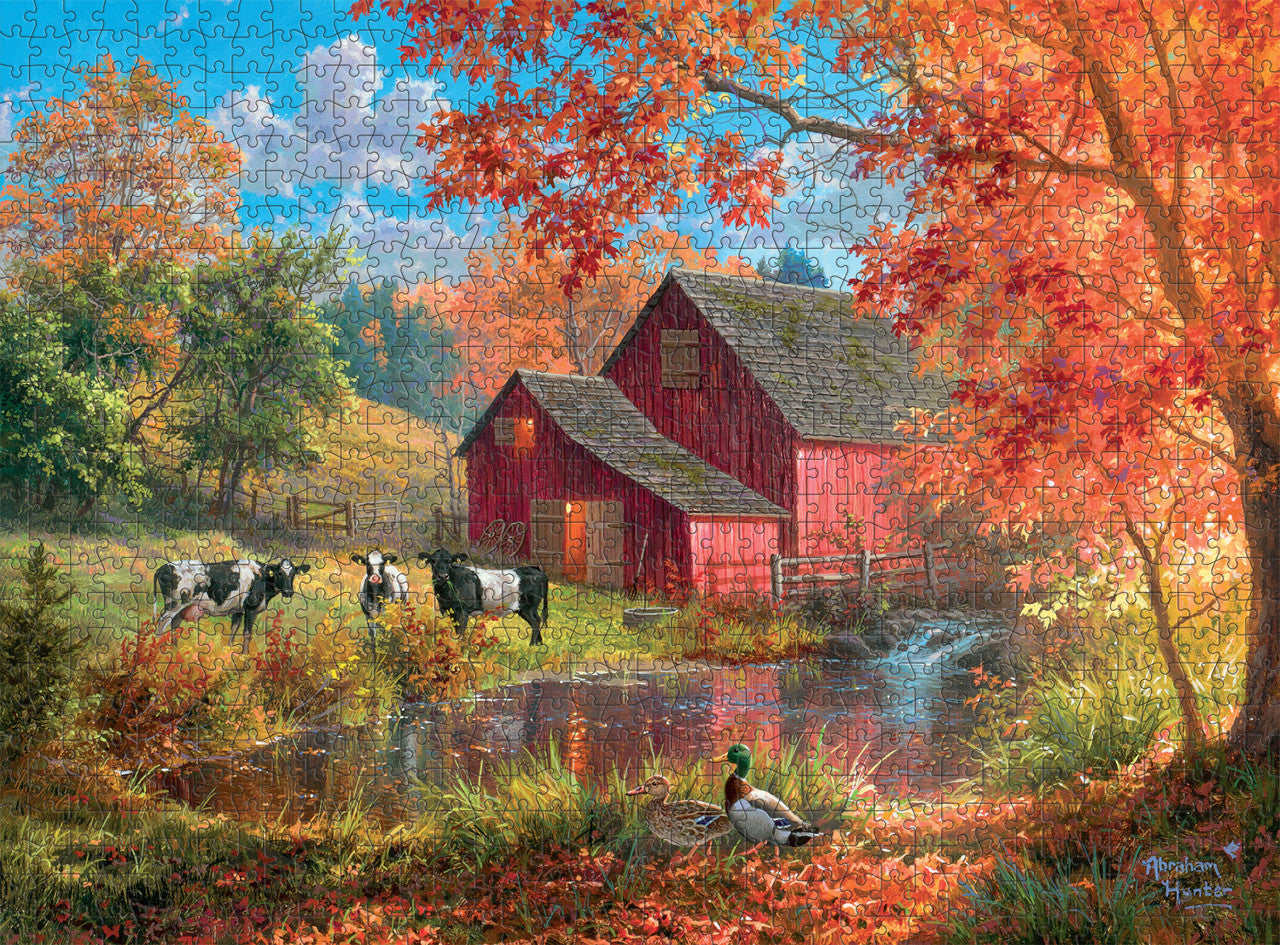 Abraham Hunter: Life on the Farm 1000 Piece Puzzle
