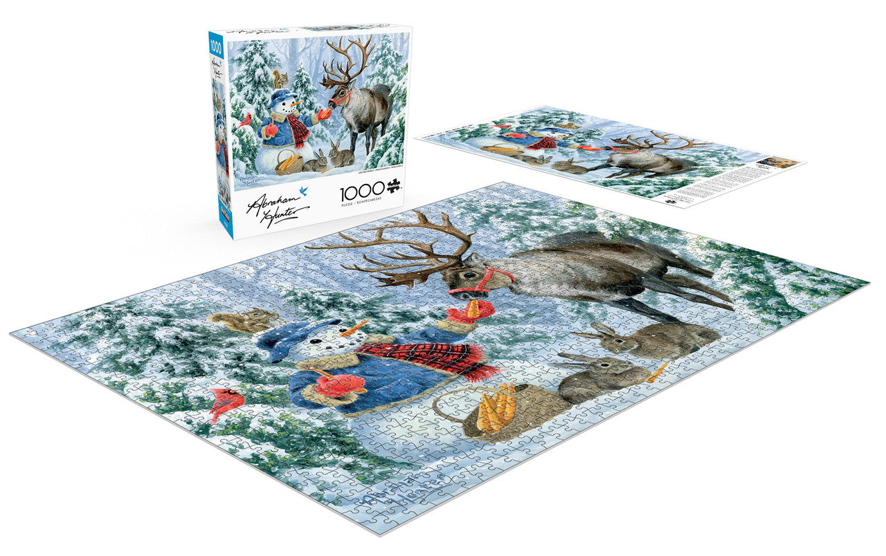 Abraham Hunter: Christmas Friends II 1000 Piece Puzzle