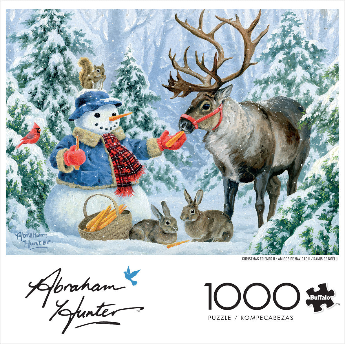 Abraham Hunter: Christmas Friends II 1000 Piece Puzzle