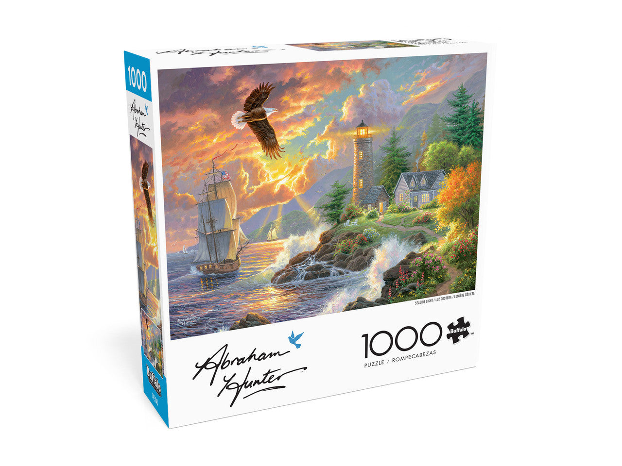 Abraham Hunter: Seaside Light 1000 Piece Puzzle