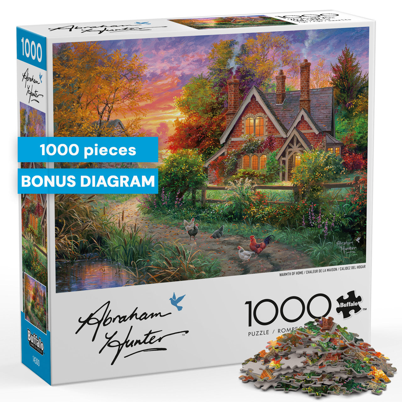 Abraham Hunter: Warmth of Home 1000 Piece Puzzle