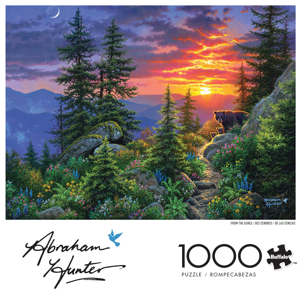 Abraham Hunter: From the Ashes 1000 Piece Puzzle