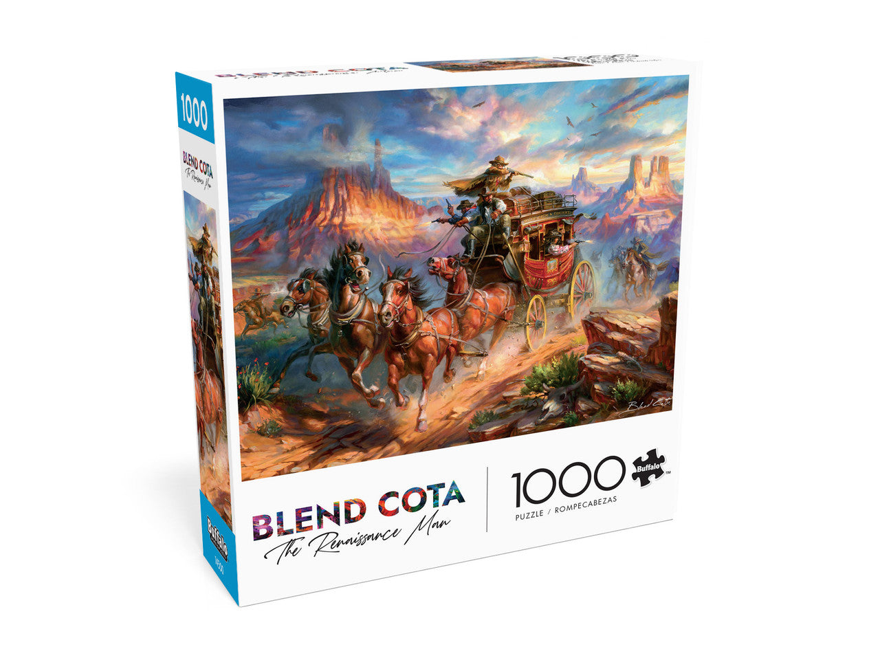 Blend Cota: Wild Wild West 1000 Piece Puzzle