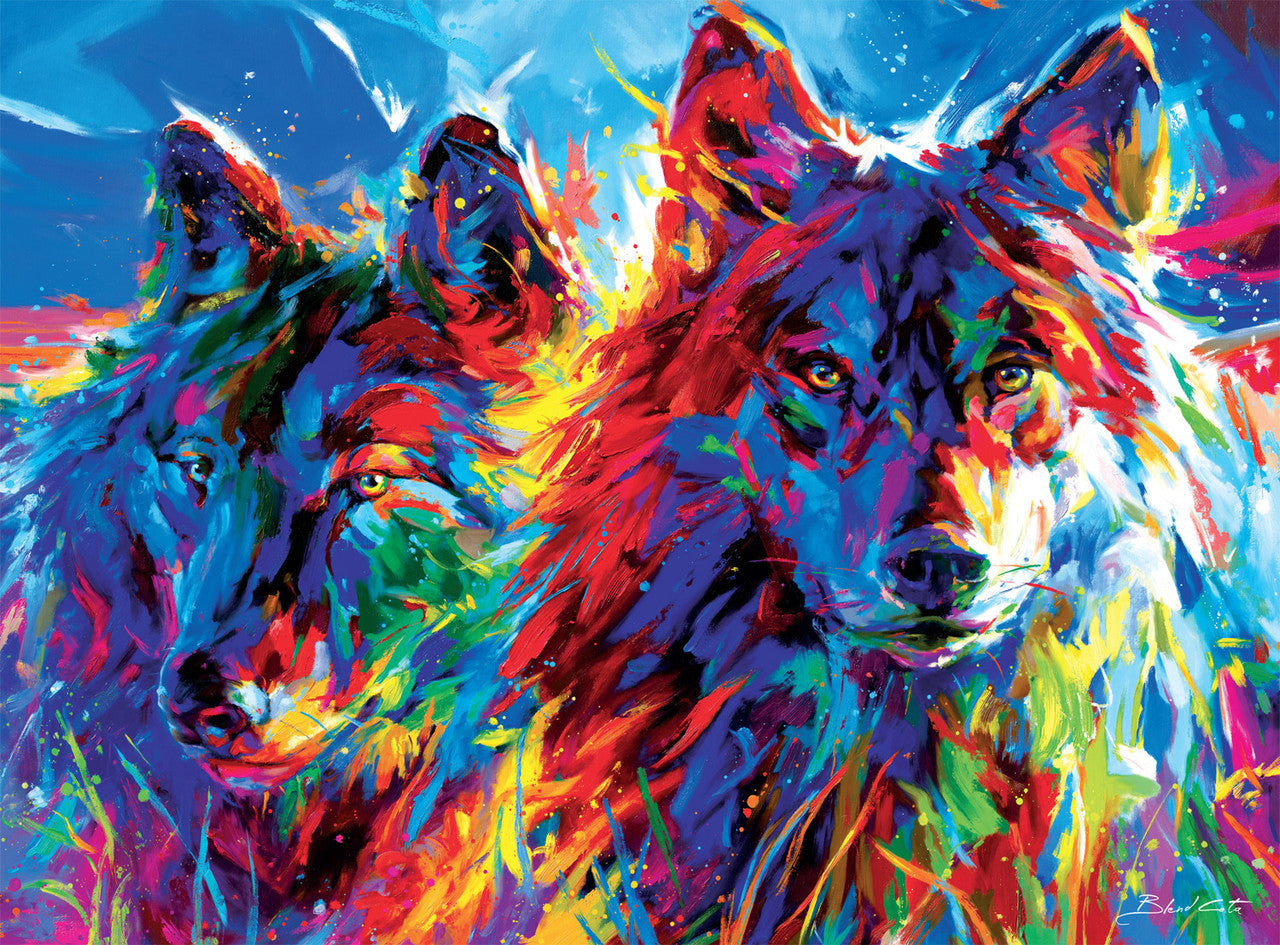 Blend Cota: Wolves True Love 1000 Piece Puzzle
