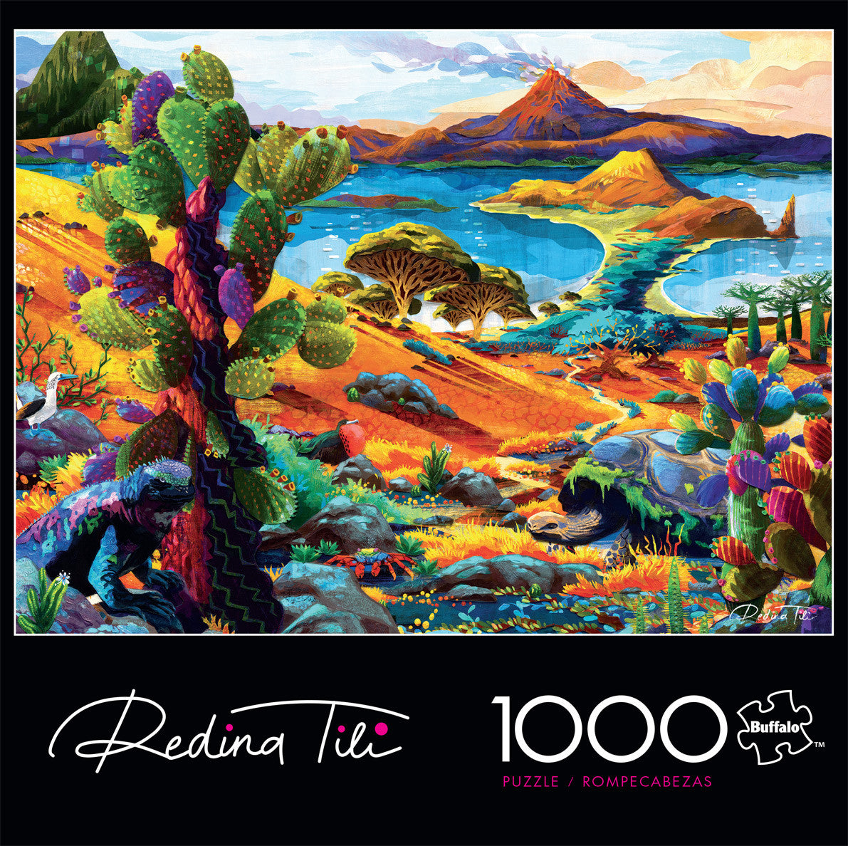 Redina Tili: Galapagos 1000 Piece Puzzle – Buffalo Games