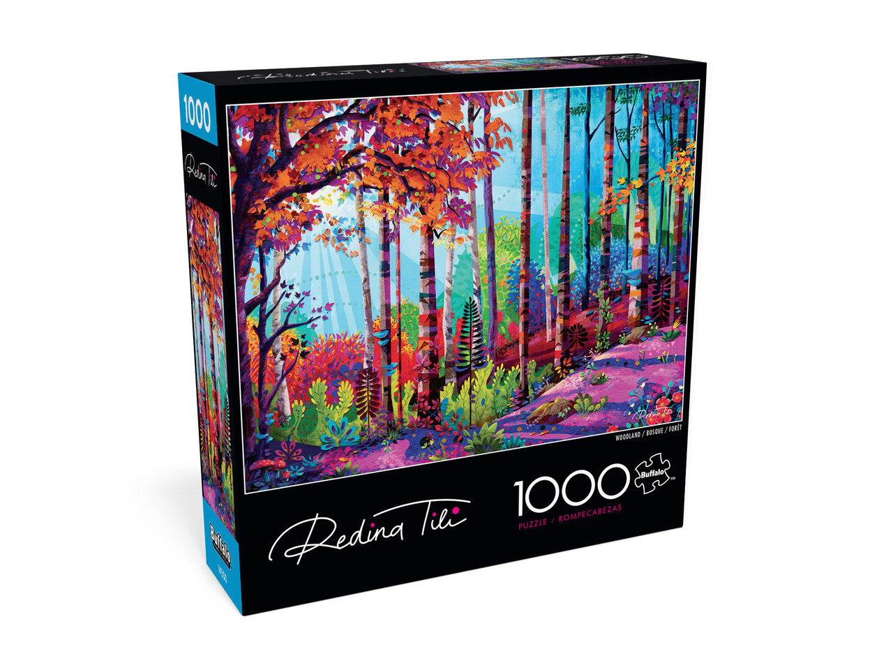 Redina Tili: Woodland 1000 Piece Puzzle – Buffalo Games