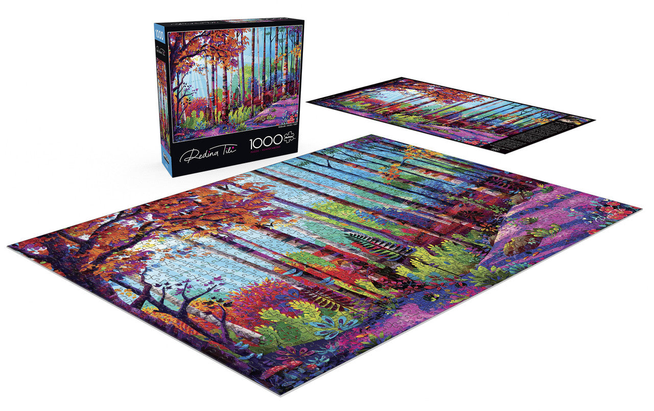 Redina Tili: Woodland 1000 Piece Puzzle – Buffalo Games