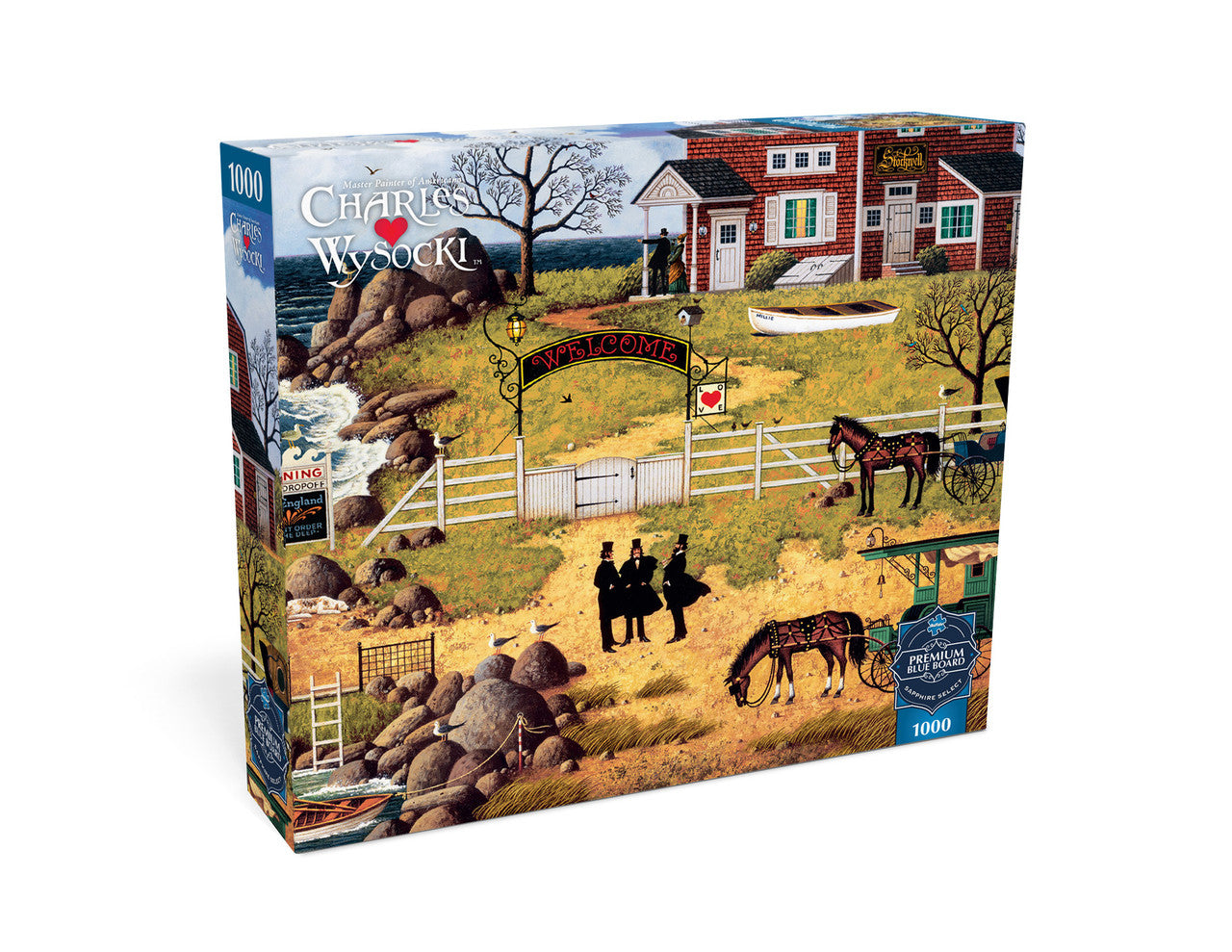 Sapphire Select: Charles Wysocki: Formulating the Plan 1000 Piece Puzzle