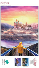 Majestic Castles Discover Fantasy 750 Piece Jigsaw Puzzle Poster