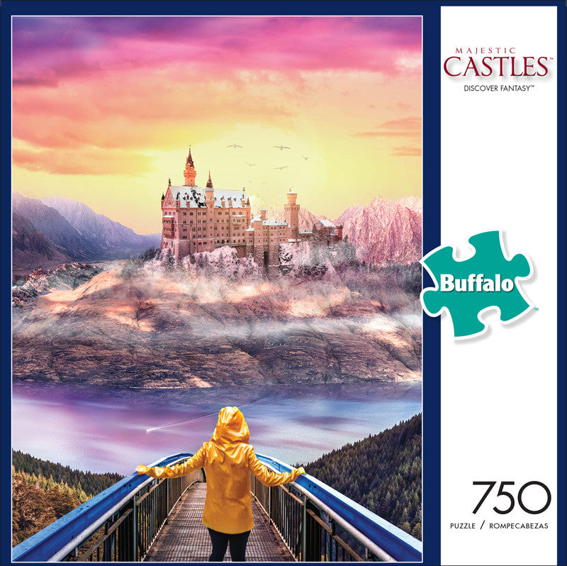 Majestic Castles Discover Fantasy 750 Piece Jigsaw Puzzle Front