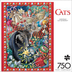 Cats: Christmas Cat-tastrophy 750 Piece Puzzle