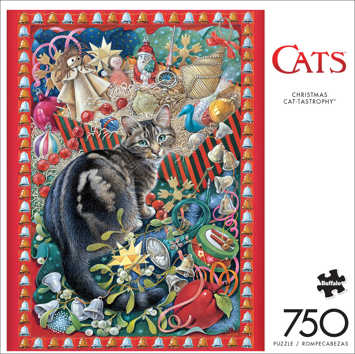 Cats: Christmas Cat-tastrophy 750 Piece Puzzle