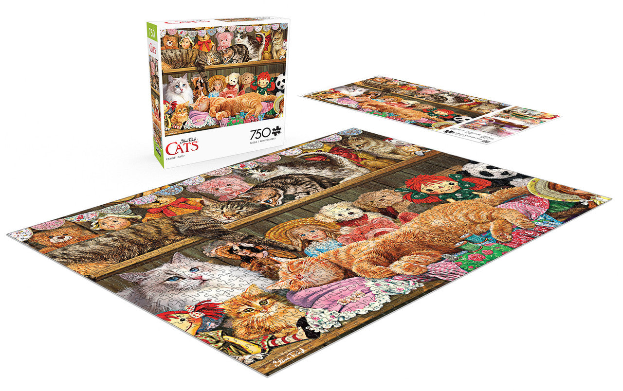 Cats: Cabinet Cats 750 Piece Puzzle