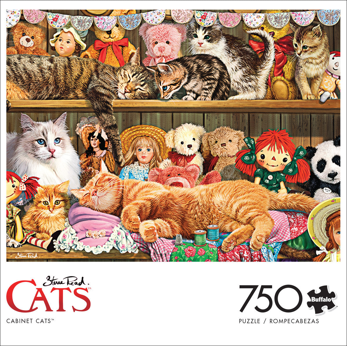 Cats: Cabinet Cats 750 Piece Puzzle
