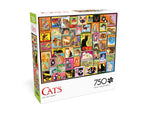 Cats: Cats on Stamps 750 Piece Puzzle
