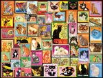 Cats: Cats on Stamps 750 Piece Puzzle