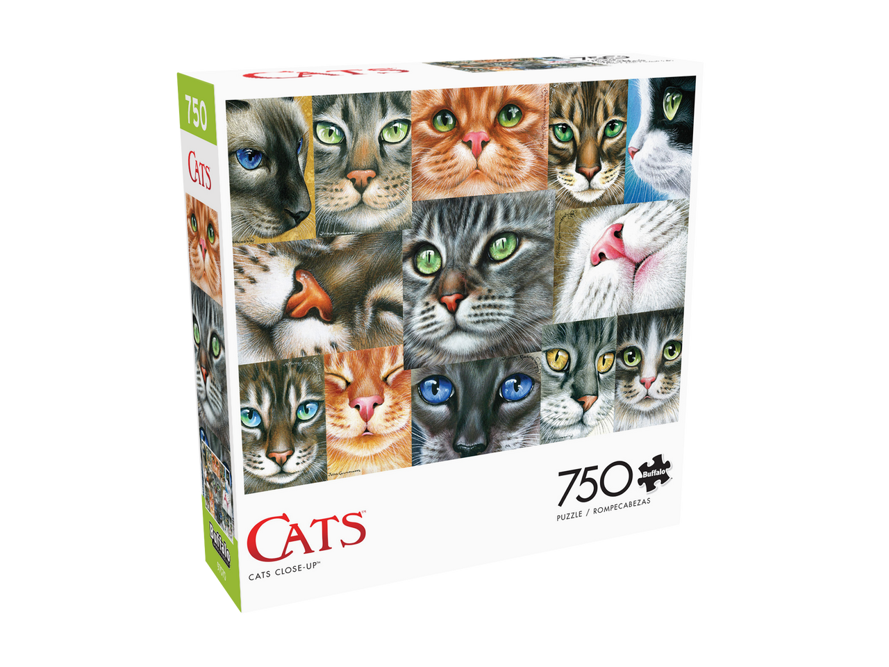 Cats: Cats Close-up 750 Piece Puzzle
