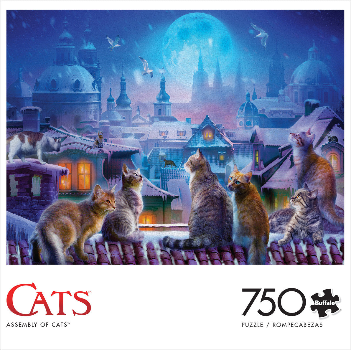 Cats: Assembly of Cats 750 Piece Puzzle