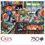 Cats: In the Garden Shed 750 Piece Puzzle