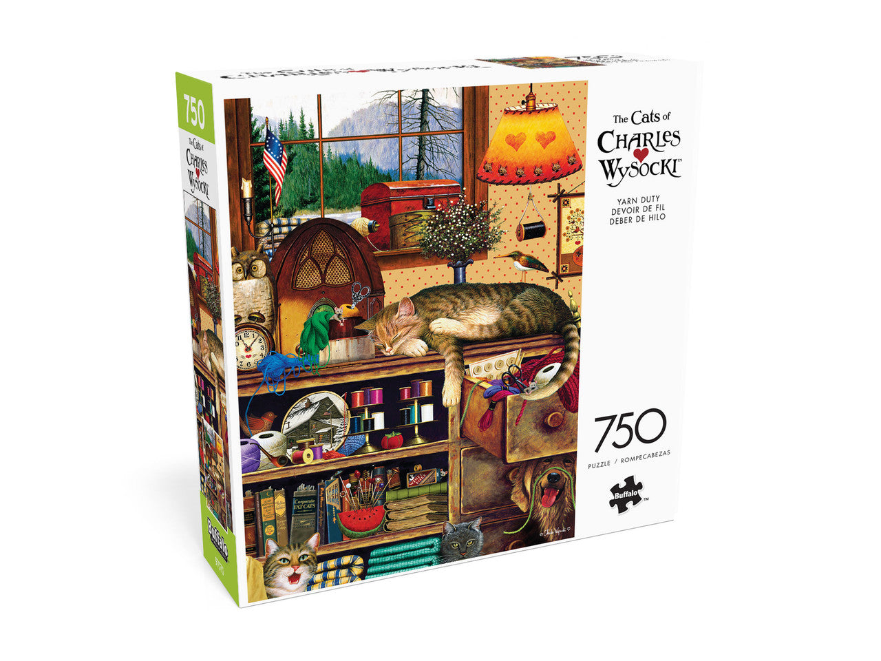 Cats: Yarn Duty 750 Piece Puzzle