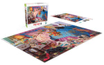 Dog Days A Roomful of Naughty Puppies 750 Piece Jigsaw Puzzle Contents