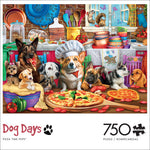 Dog Days: Pizza Time Pups 750 Piece Puzzle