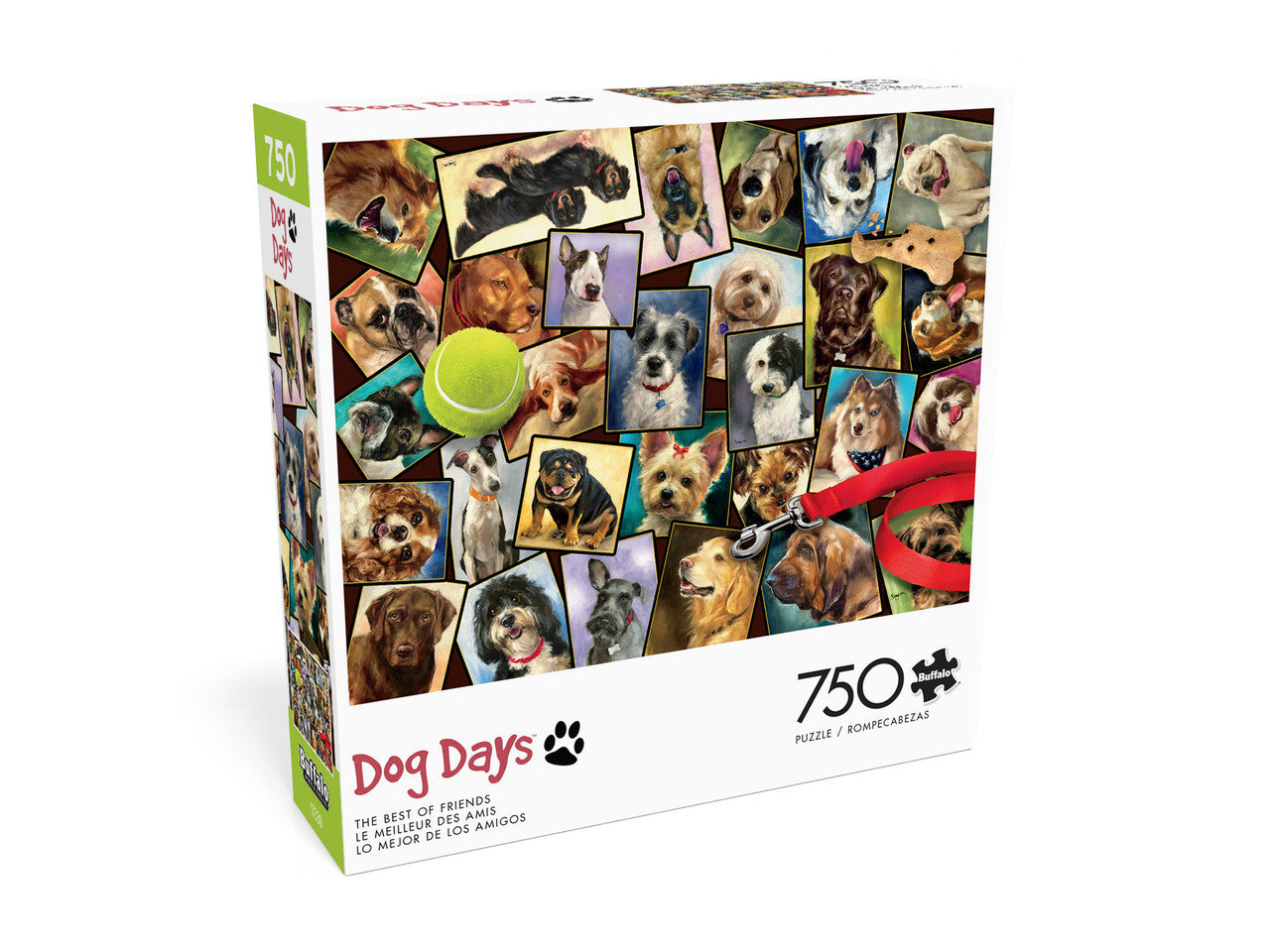 Dog Days: The Best of Friends 750 Piece Puzzle