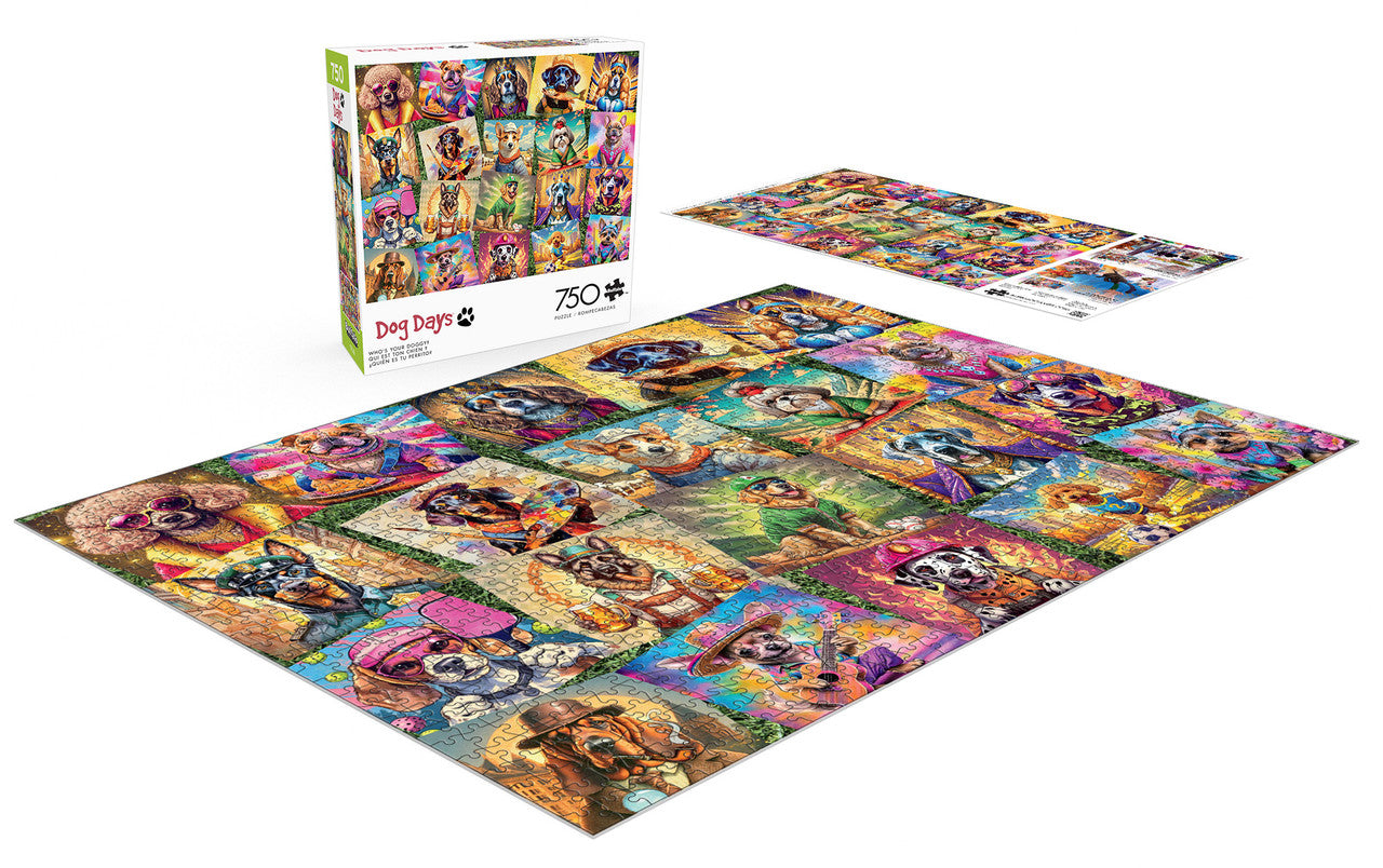 Dog Days: Who's Your Doggy? 750 Piece Puzzle