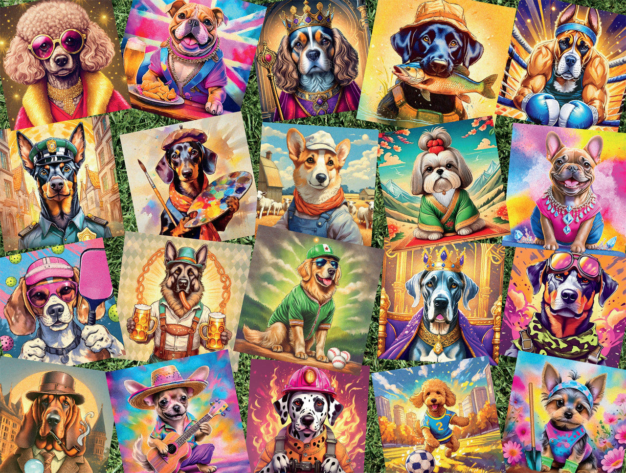 Dog Days: Who's Your Doggy? 750 Piece Puzzle