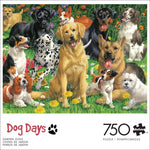 Dog Days: Garden Dogs 750 Piece Puzzle