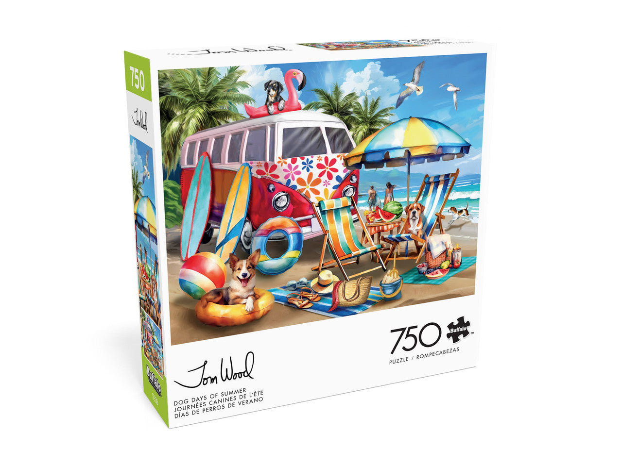 Dog Days: Dog Days of Summer 750 Piece Puzzle