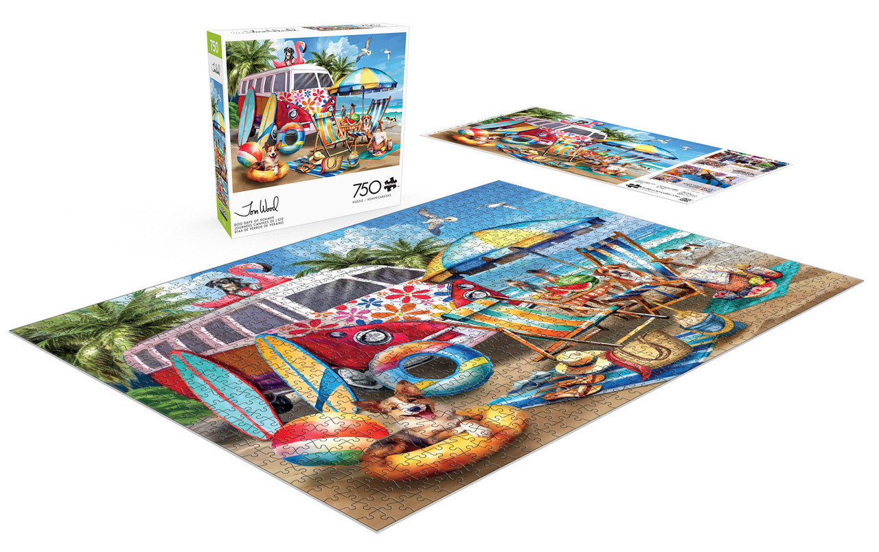 Dog Days: Dog Days of Summer 750 Piece Puzzle