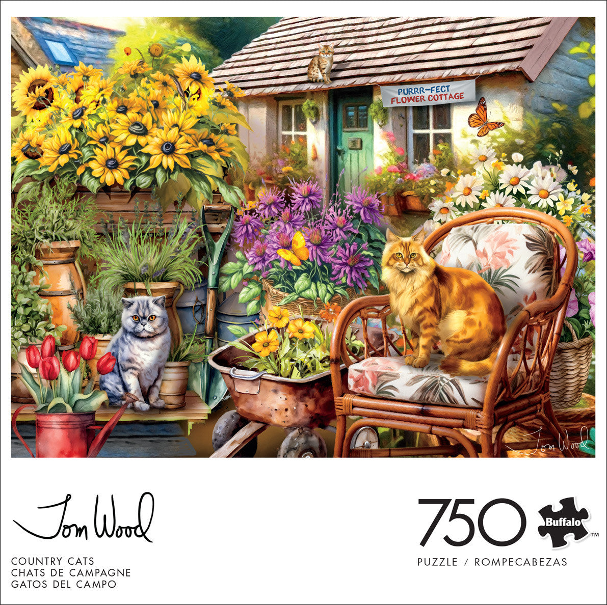 Cats: Country Cats 750 Piece Puzzle