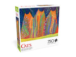 Cats: Three Cats in the Garden 750 Piece puzzle