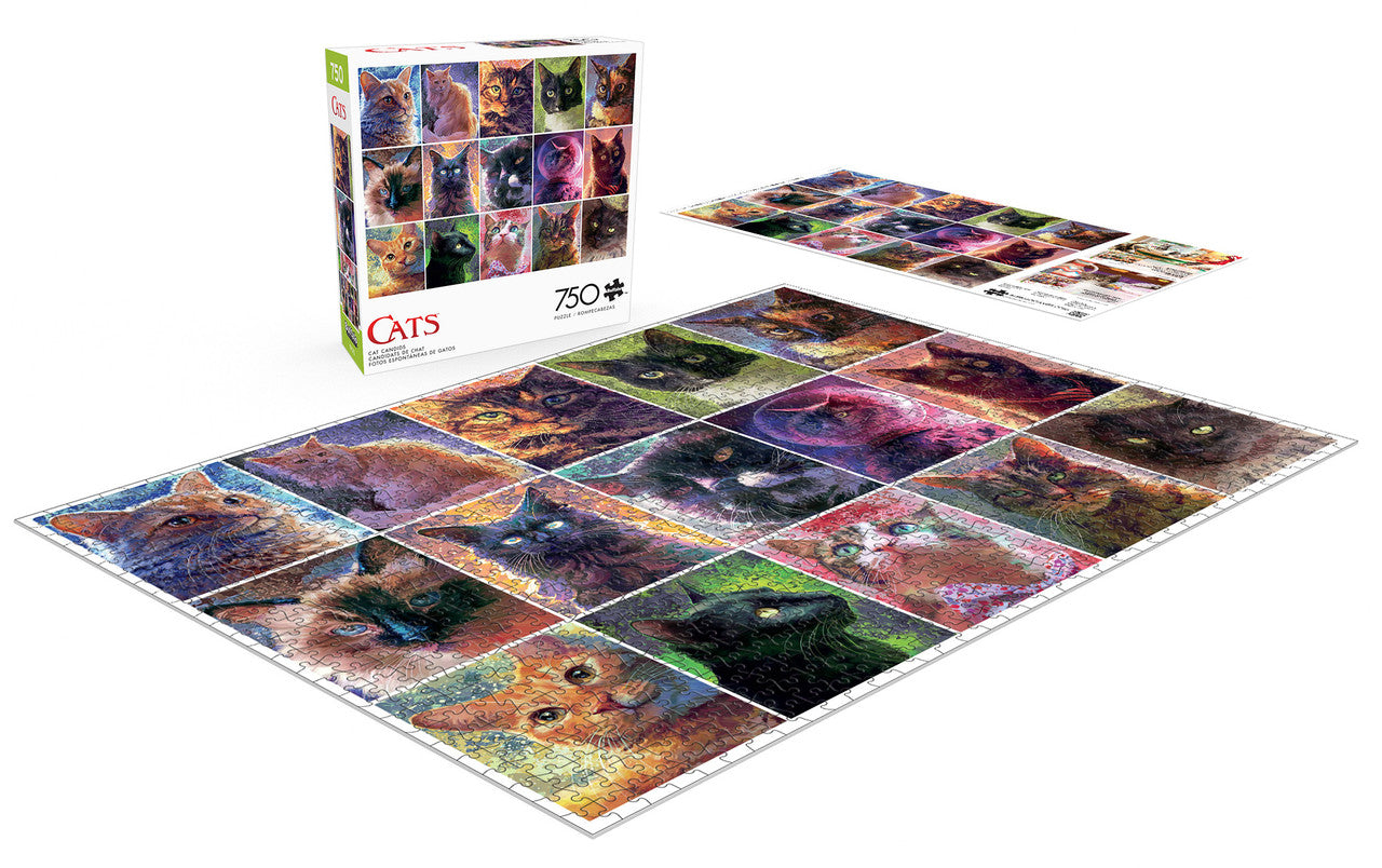 Cats: Cat Candids 750 Piece Puzzle