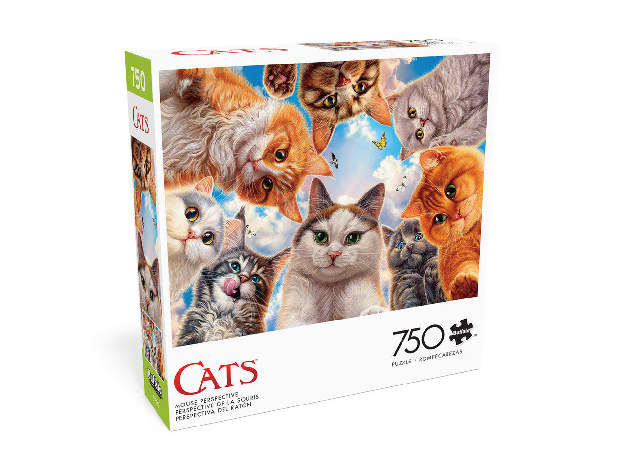 Cats: Mouse Perspective 750 Piece Puzzle