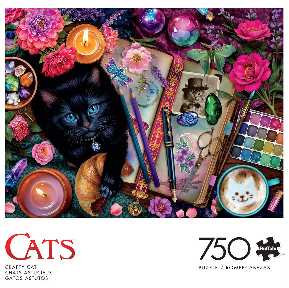 Cats: Crafty Cat 750 Piece Puzzle
