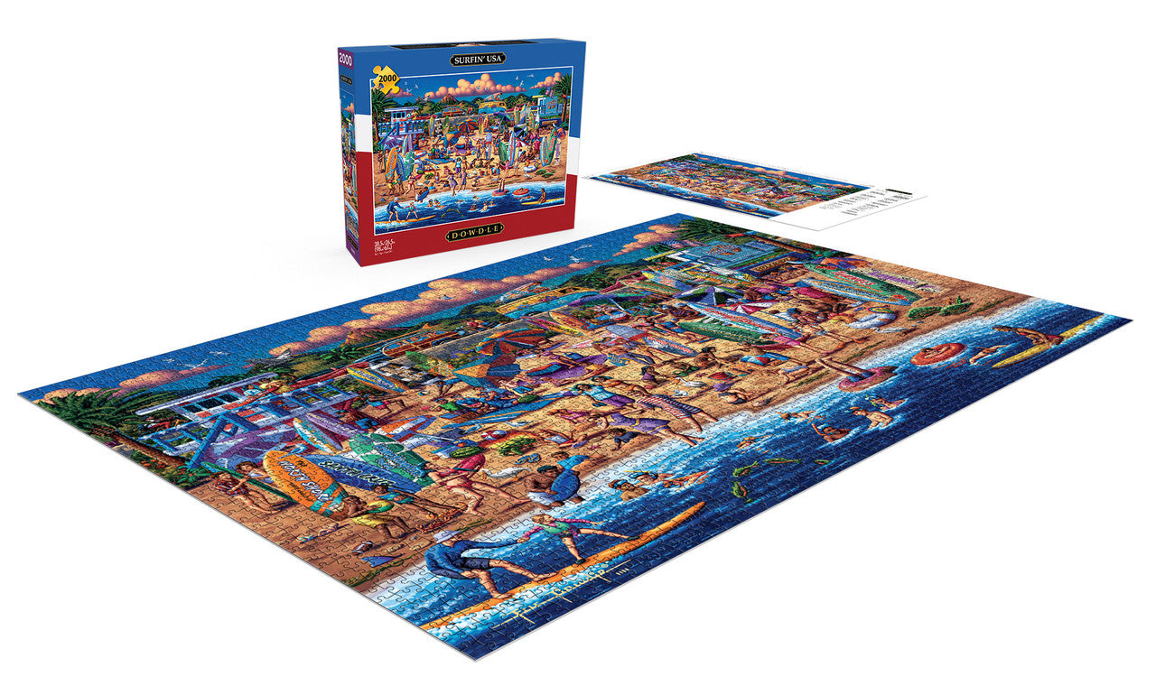 Eric Dowdle: Surfin' USA 2000 Piece Puzzle