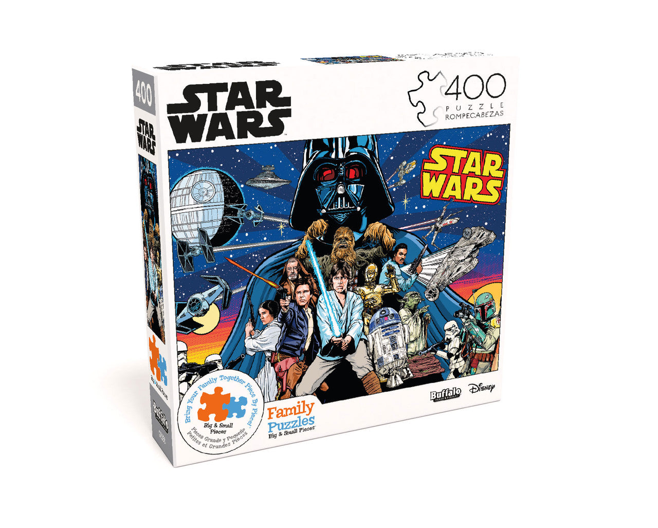 Star Wars™ Comic Pinball Art 400 Piece Family Jigsaw Puzzle Box