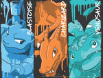 Pokémon: Blastoise, Charizard, and Venusaur Graffiti 400 Piece Puzzle