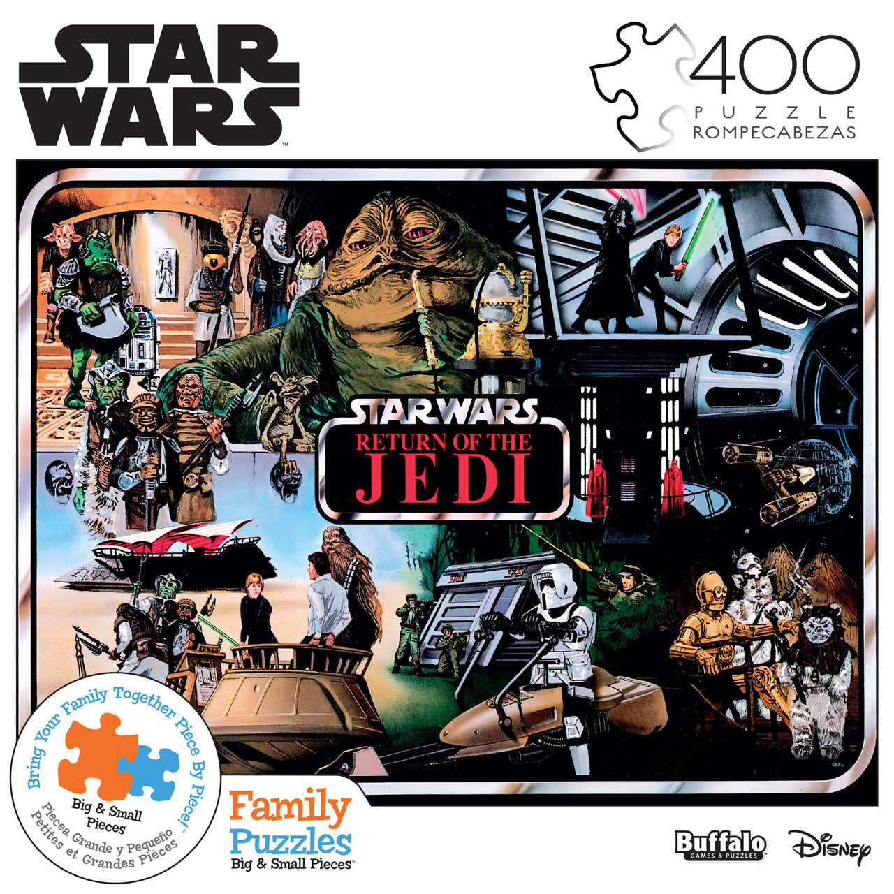 Star Wars - Return of the Jedi Collector's Case Art 400 Piece Puzzles