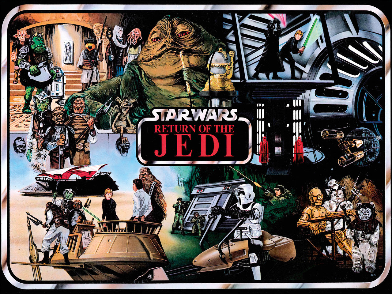 Star Wars - Return of the Jedi Collector's Case Art 400 Piece Puzzles