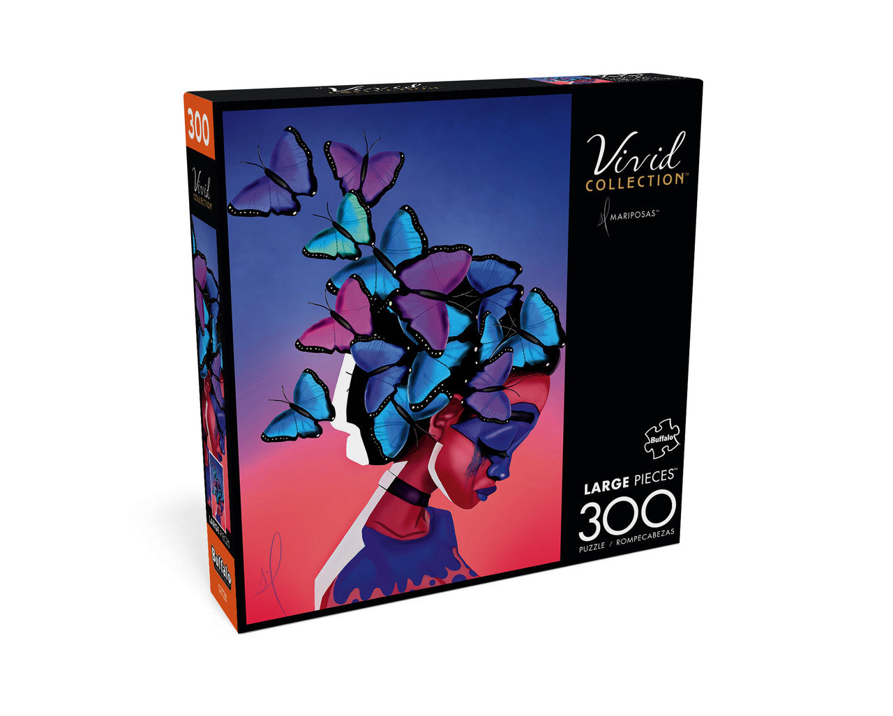 Vivid: Mariposas 300 Piece Puzzle (Sharif the Artist)