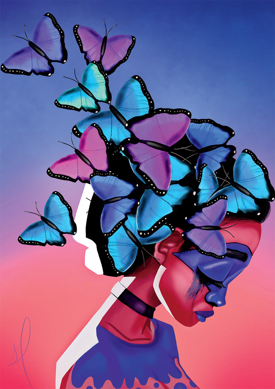 Vivid: Mariposas 300 Piece Puzzle (Sharif the Artist)