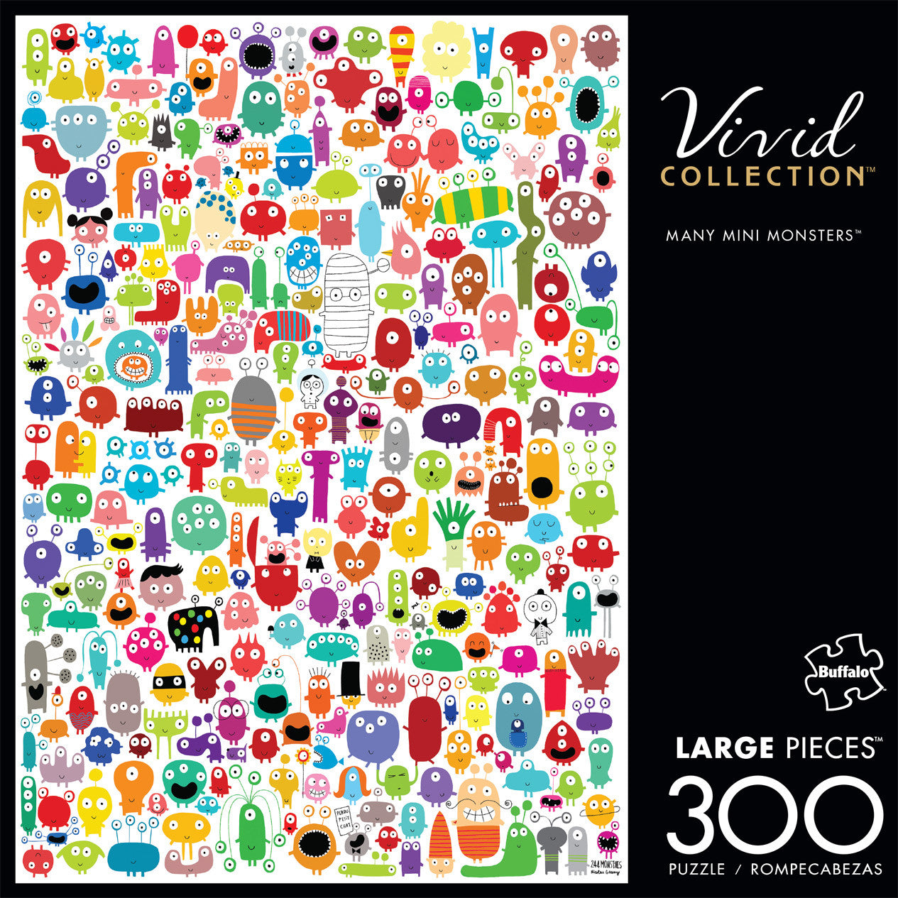 Vivid: Many Mini Monsters 300 Piece Puzzle