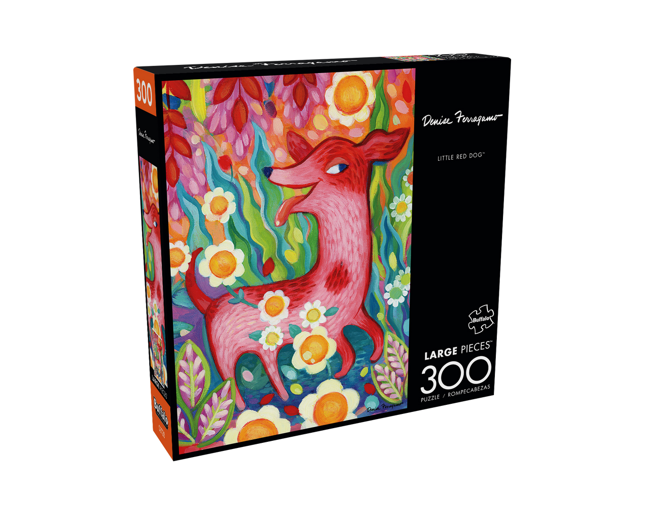 Vivid: Little Red Dog 300 Piece Puzzle