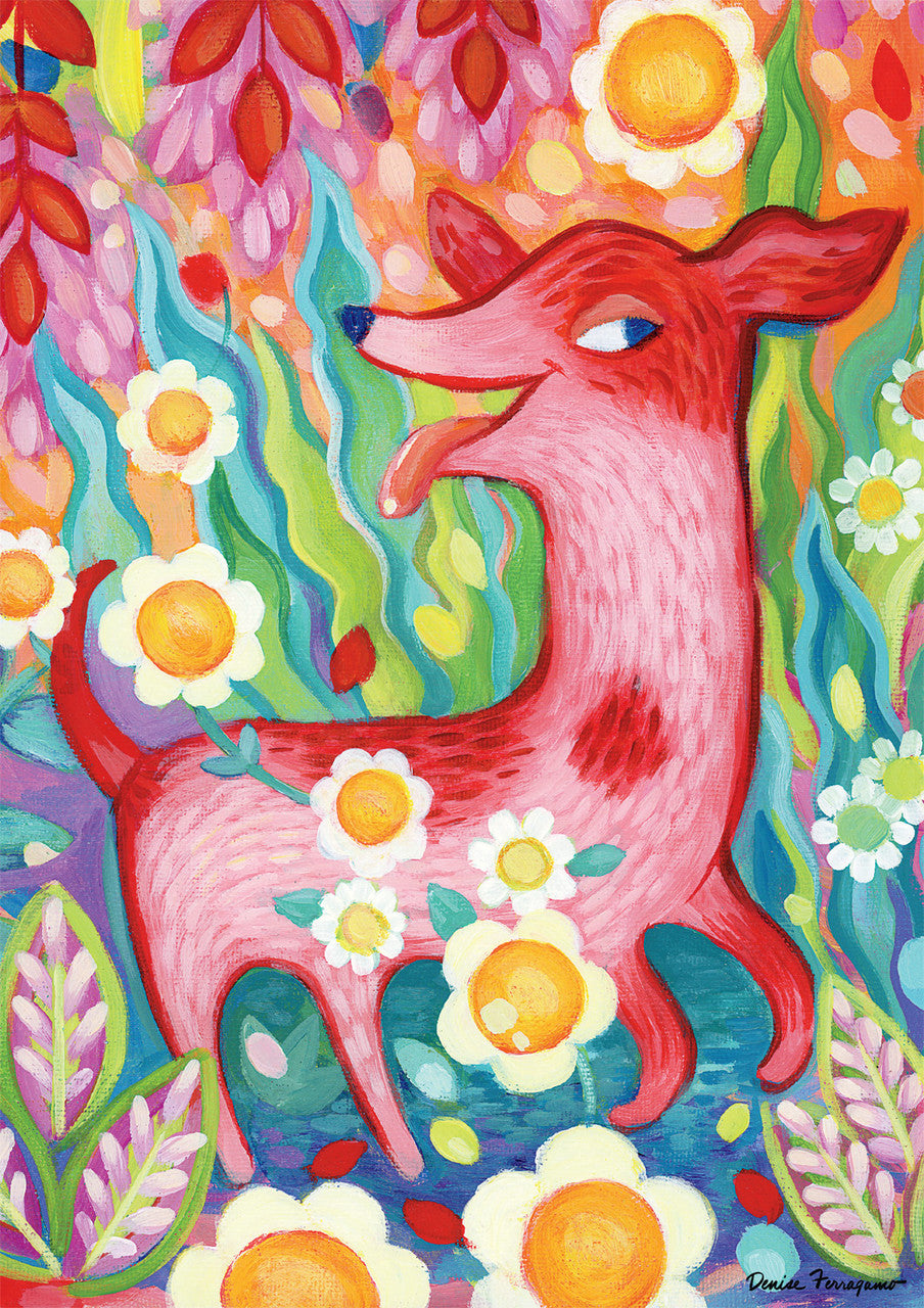 Vivid: Little Red Dog 300 Piece Puzzle