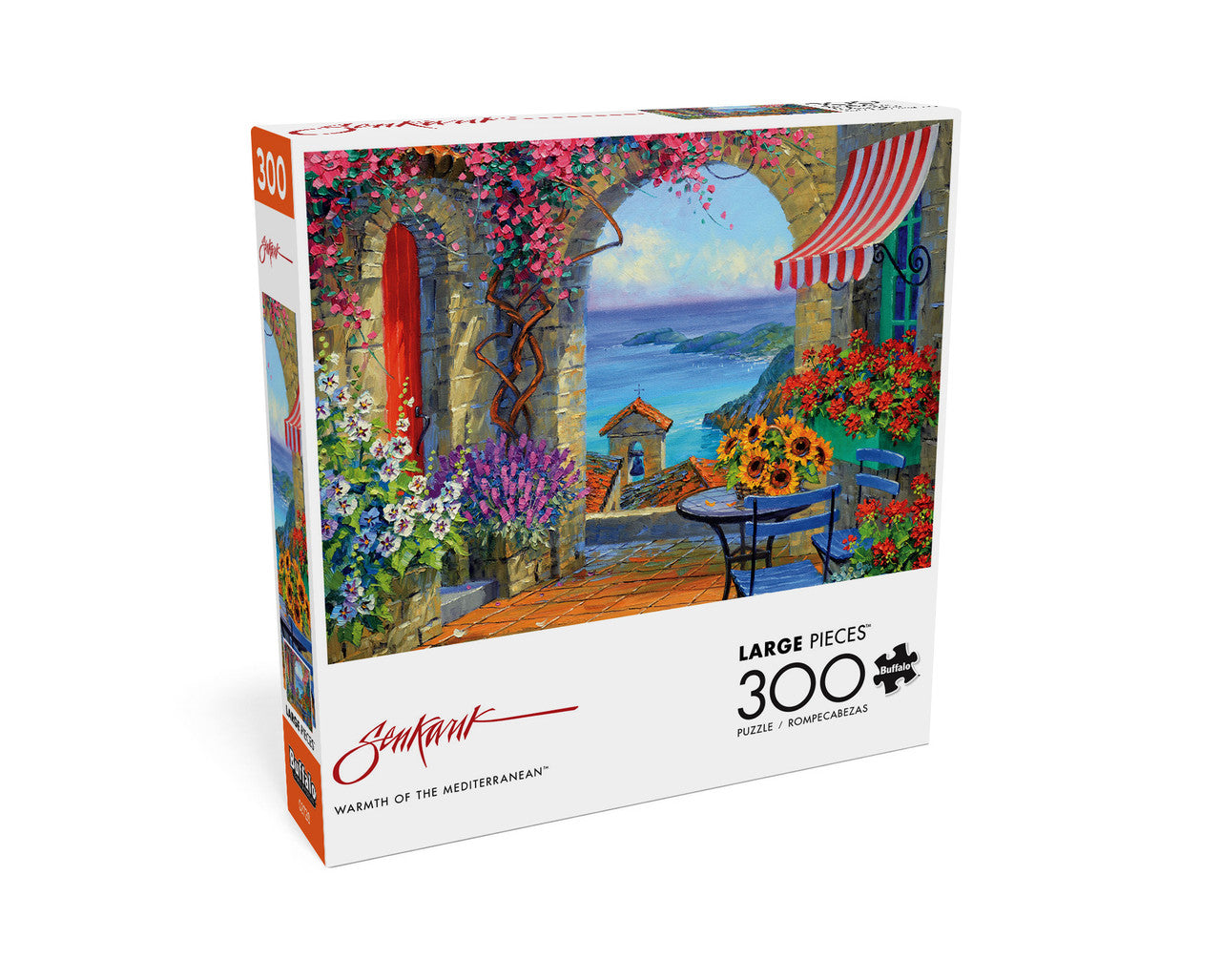 Vivid: Warmth of the Mediterranean 300 Piece Puzzle – Buffalo Games