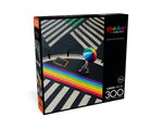 Rainbow Series: Black White Rainbow 300 Piece Jigsaw Puzzles