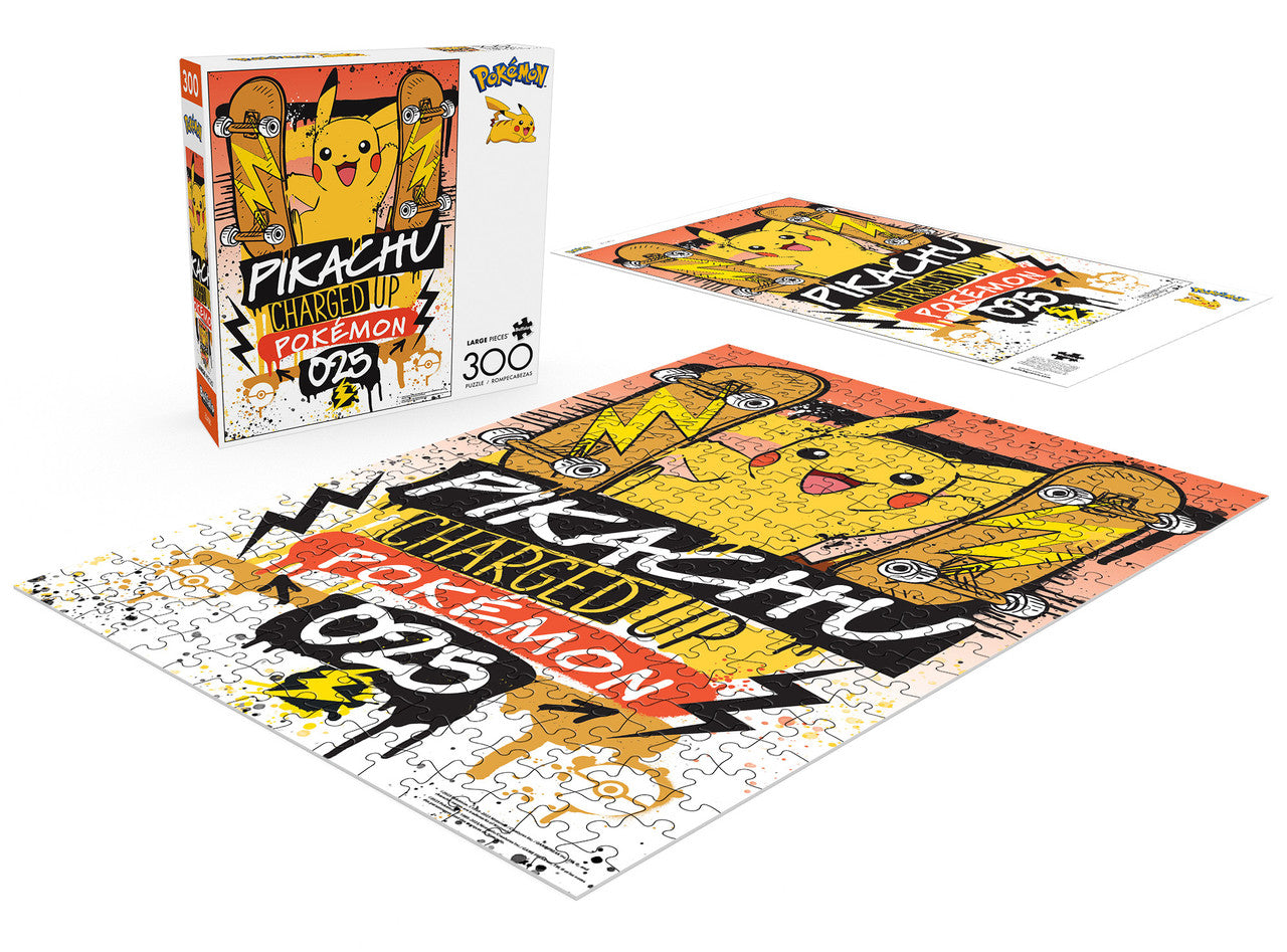 Pokemon Charged UP 300 Piece Puzzle